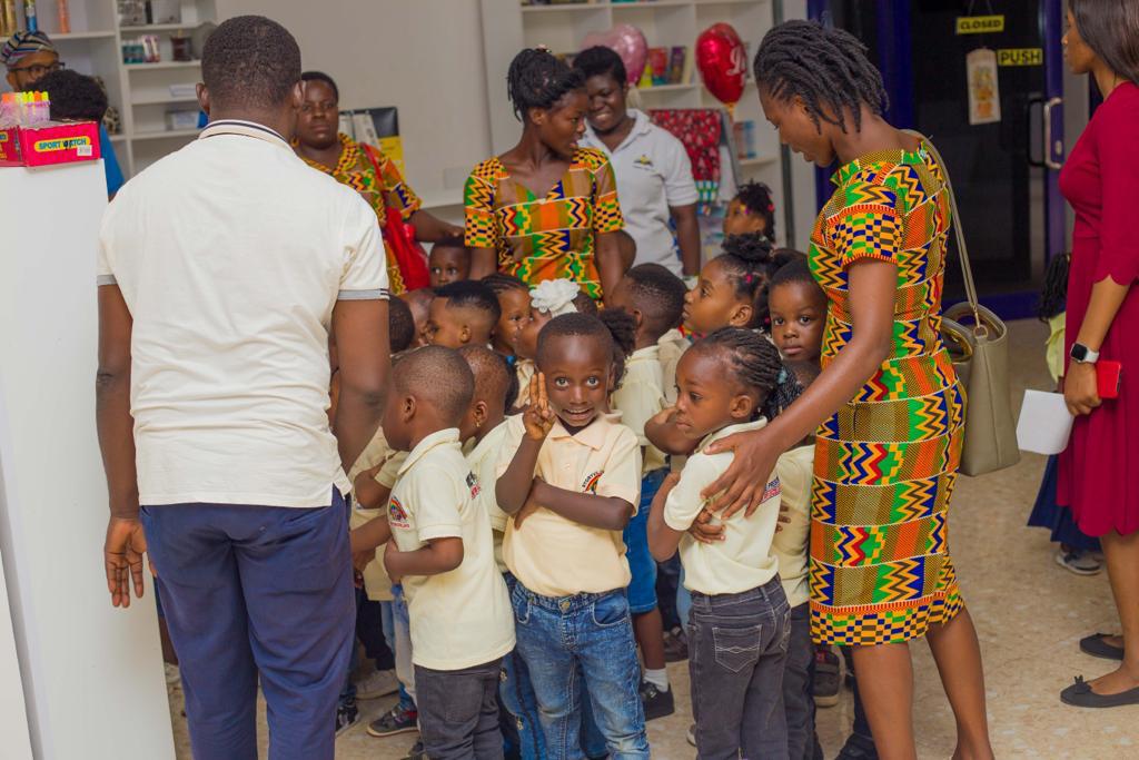 Storyville students on excursion Tamale