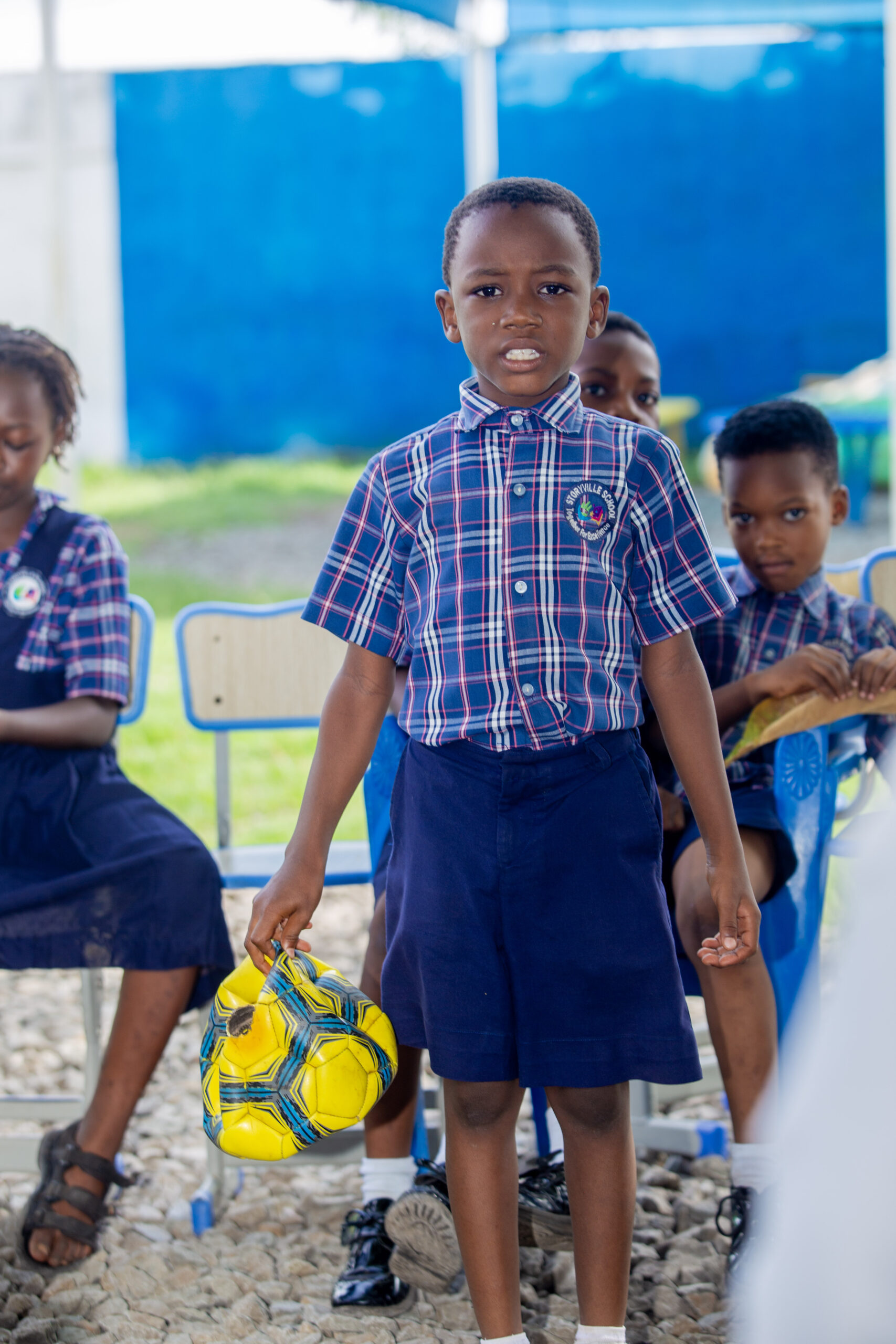 Primary school children Storyville Tamale