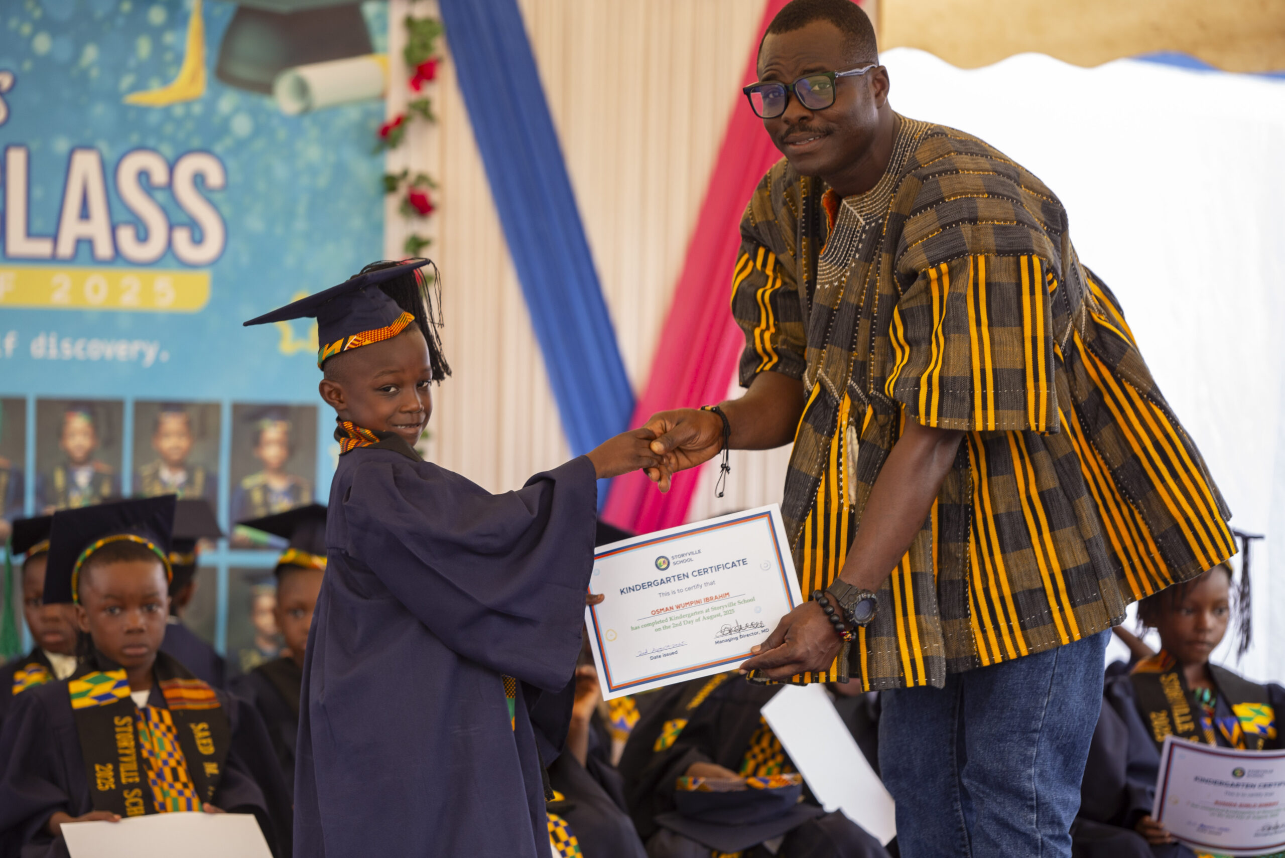Graduation day Storyville students Tamale